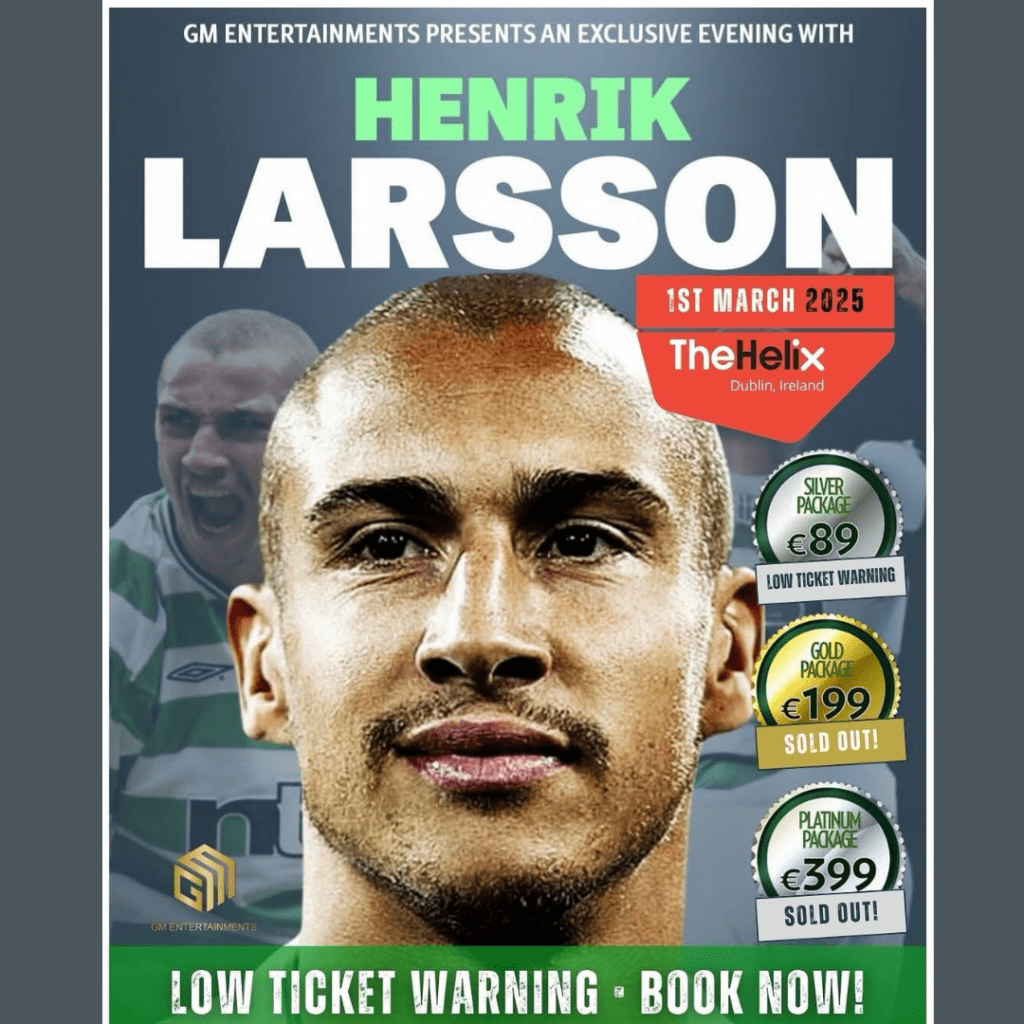 HENRIK IN DUBLIN THIS SATURDAY LOW TICKET WARNING Celtic Fanzine henrik-in-dublin-this-saturday-low-ticket-warning-celtic-fanzine